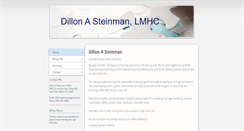 Desktop Screenshot of dillonasteinman.com